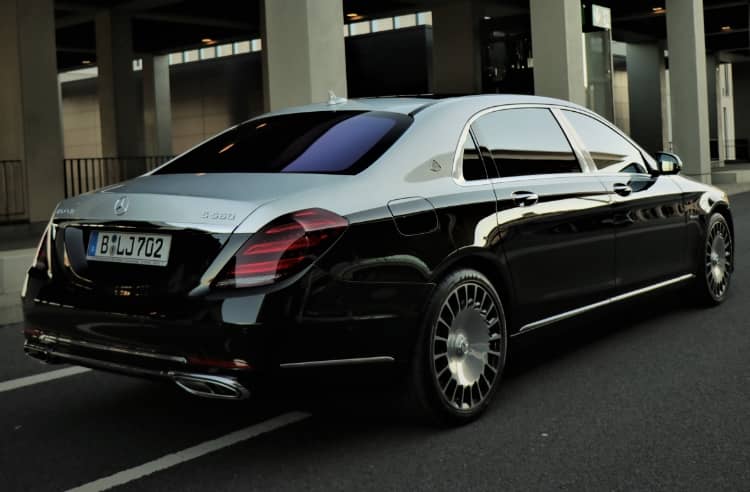 Mercedes Maybach Back View