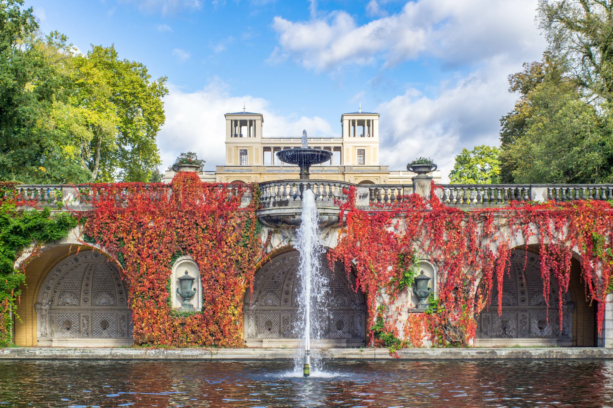 sanssouci park fountain - Sightseeing Tour Potsdam, Meissner Limousine